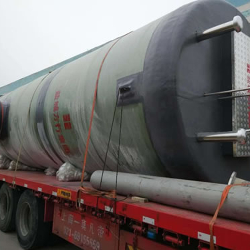 Stesen pam pasang siap FRP Bersepadu