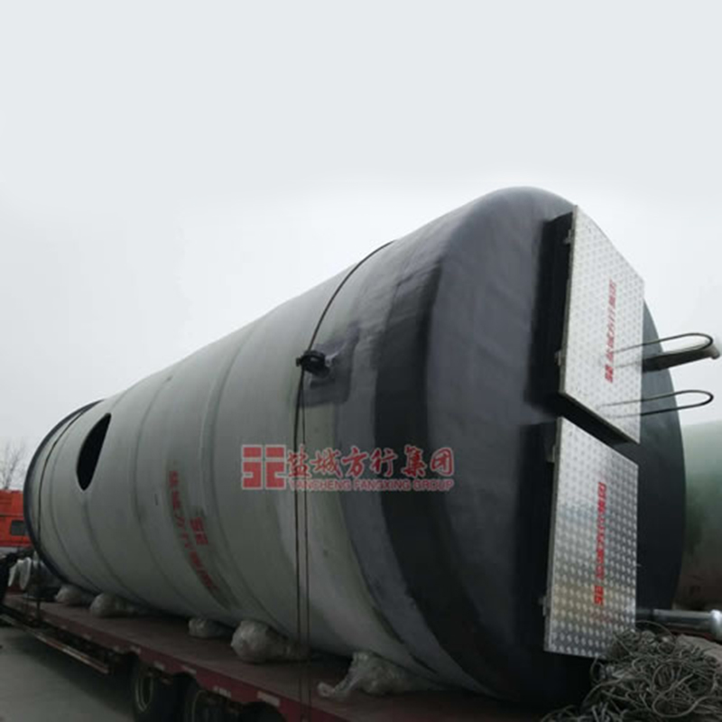 Stesen pam pasang siap FRP Bersepadu