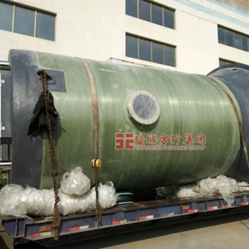 Stesen pam pasang siap FRP Bersepadu