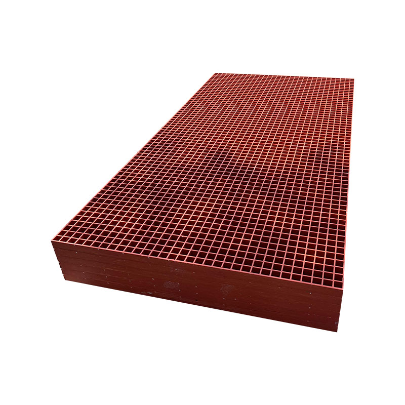 Plat grid parut gentian kaca